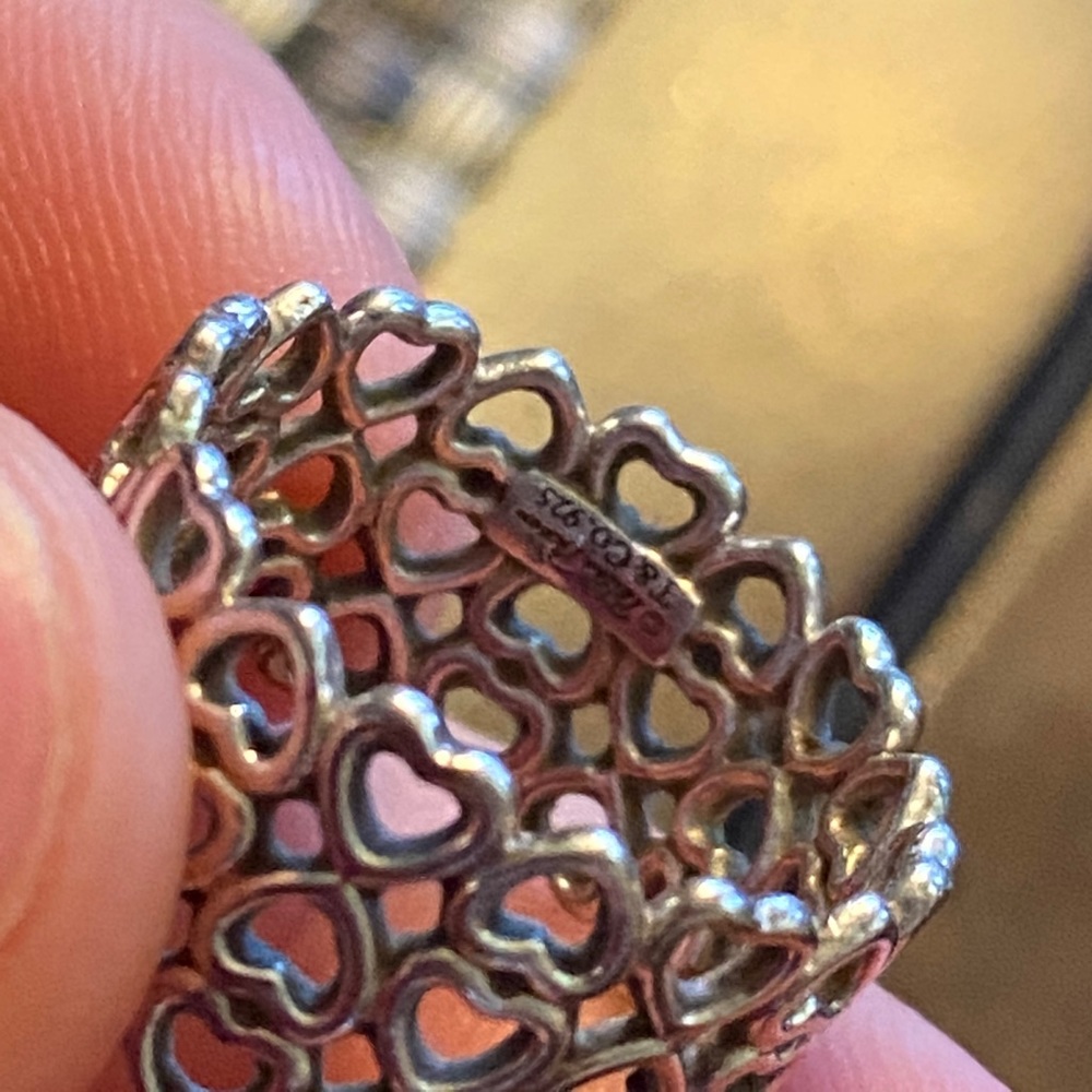 Authentic Tiffany and Co ring